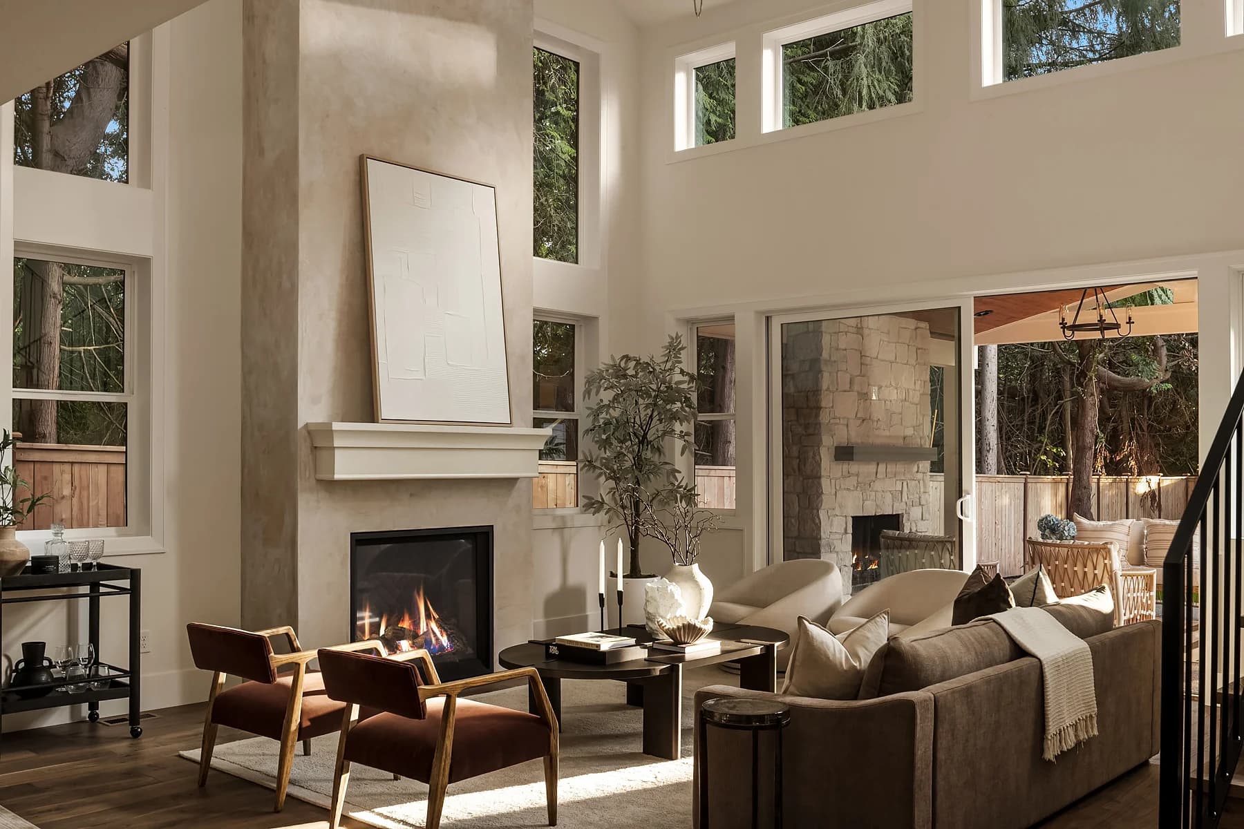 Upstaging Seattle — staged interior